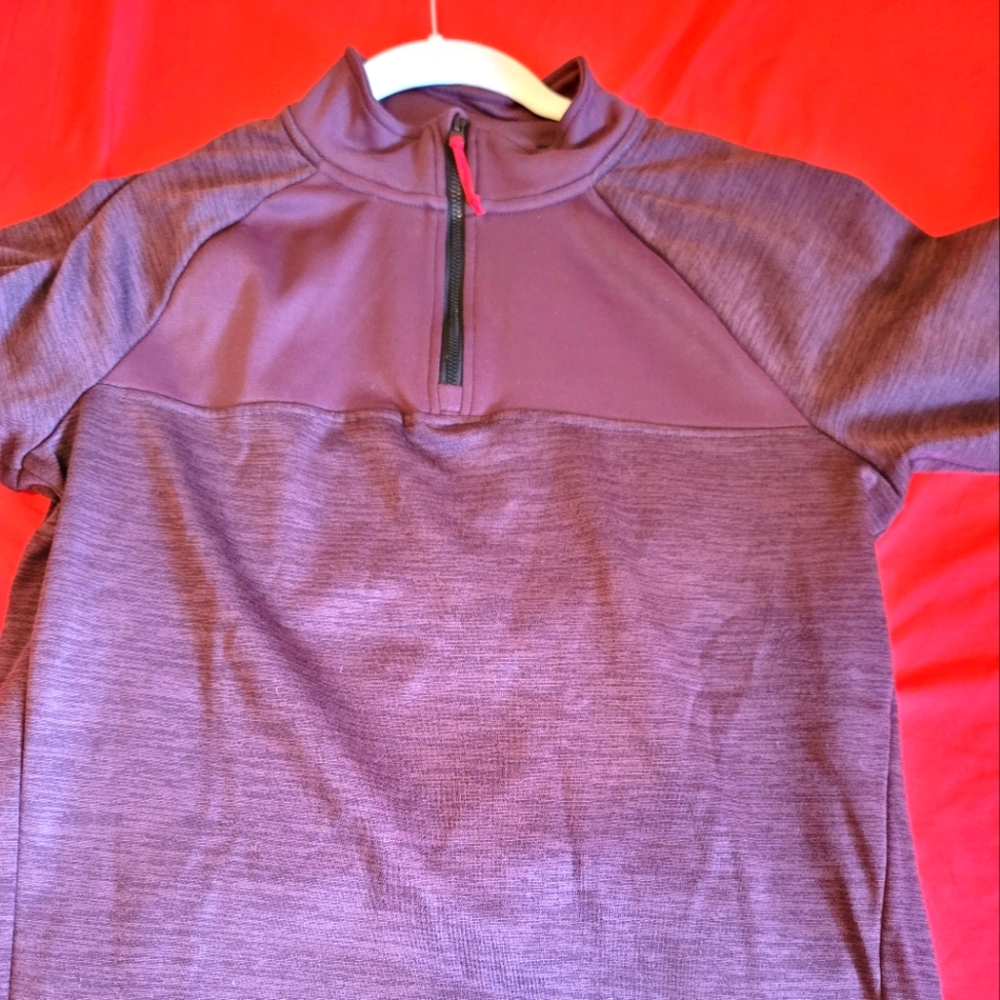 Dri fit half zip shirt